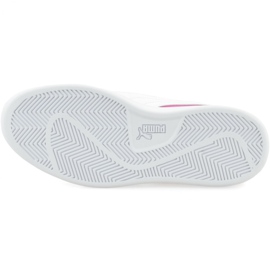 Puma Smash v2 Buck Jr 365182 06 weiß rosa 2