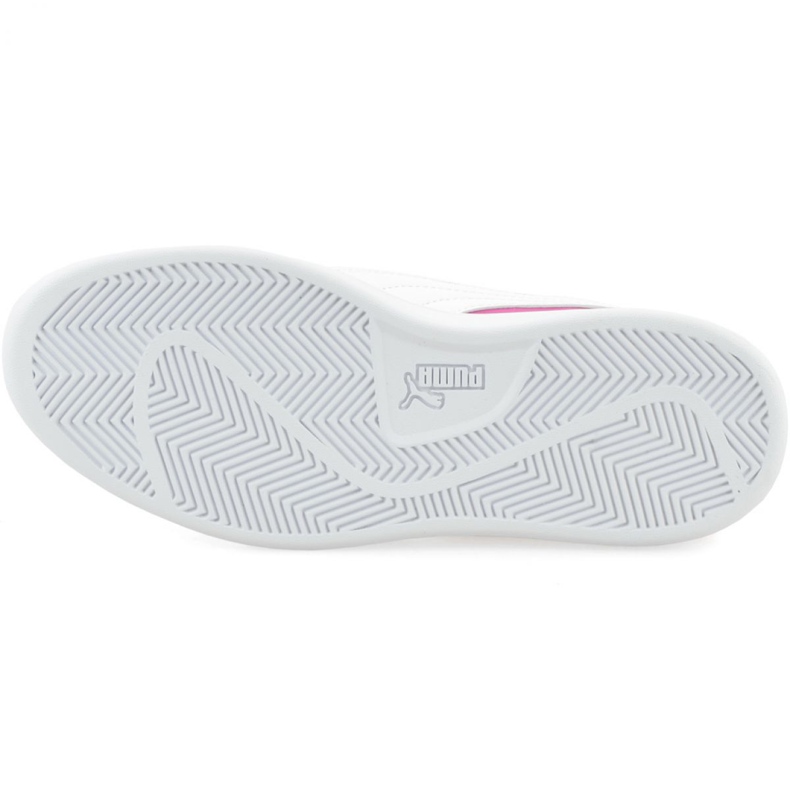 Puma Smash v2 Buck Jr 365182 06 weiß rosa 2