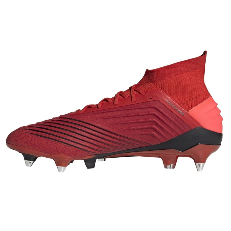 Adidas Predator 19.1 Sg M D98054 Fußballschuhe rot rot 1