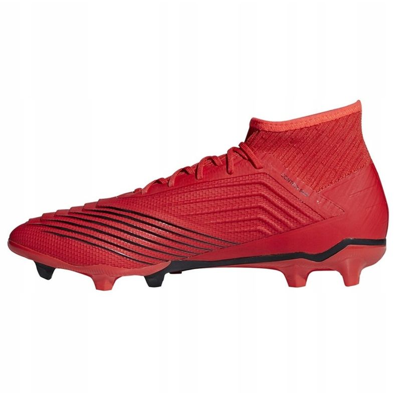 Adidas Predator 19.2 Fg M D97940 Fußballschuhe mehrfarbig rot 1