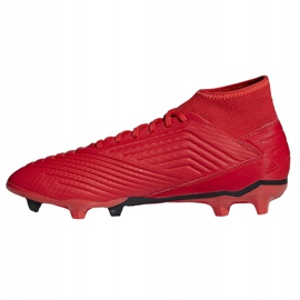 Adidas Predator 19.3 Fg M BB9334 Fußballschuhe mehrfarbig rot 1