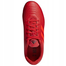 Adidas Predator 19.4 FxG Jr CM8541 Fußballschuhe mehrfarbig rot 2