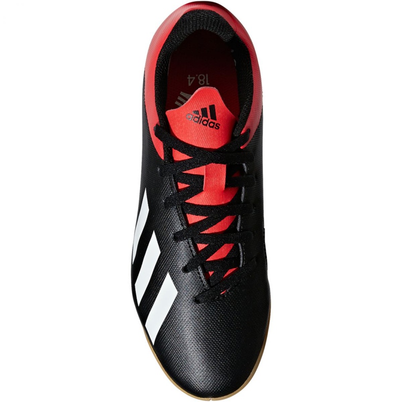 Hallenschuhe adidas X 18.4 In Jr B9409 schwarz schwarz 1