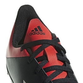 Adidas X 18.4 Tf Jr BB9416 Fußballschuhe schwarz schwarz 3