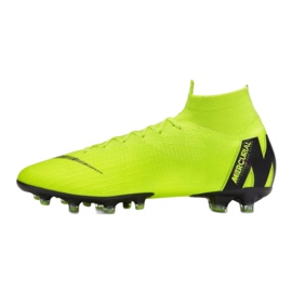 Nike Mercurial Superfly 6 Elite Ag Pro M AH7377-701 Fußballschuhe rosa, grün grün 1