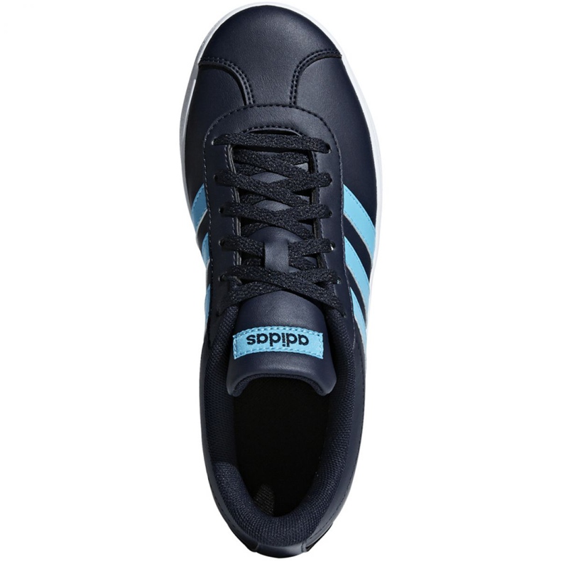 Schuhe adidas Vl Court 2.0 K Jr B75695 blau navy blau 1