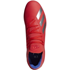 Adidas X 18.3 Fg M BB9367 Fußballschuhe mehrfarbig rot 1