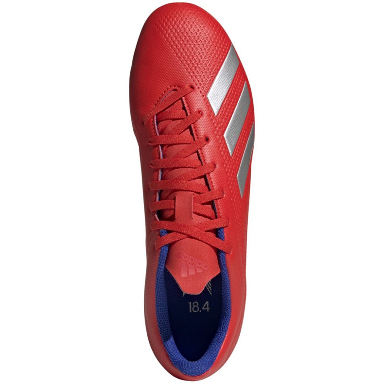 Adidas X 18.4 Fg M BB9376 Fußballschuhe mehrfarbig rot 1