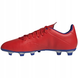 Adidas X 18.4 Fg M BB9376 Fußballschuhe mehrfarbig rot 2