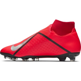 Nike Phantom Vsn Pro Df Fg M AO3266-600 Fußballschuhe mehrfarbig rot 2