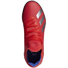Adidas X 18.3 Tf Jr BB9403 Fußballschuhe mehrfarbig rot 1