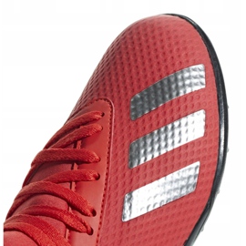 Adidas X 18.3 Tf Jr BB9403 Fußballschuhe mehrfarbig rot 3