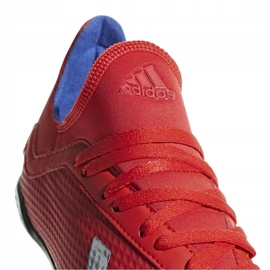Adidas X 18.3 Tf Jr BB9403 Fußballschuhe mehrfarbig rot 4