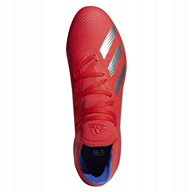 Adidas X 18.3 Ag M BC0299 Fußballschuhe mehrfarbig rot 2