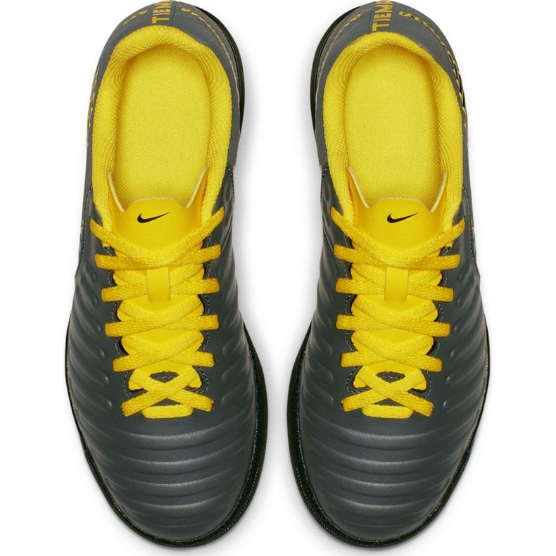 Nike Tiempo Legend 7 Club Tf Jr AH7261-070 Fußballschuhe schwarz grau 2