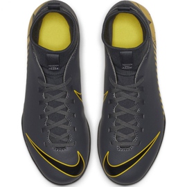 Hallenschuhe Nike Mercurial Superfly X 6 Club Ic Jr AH7346-070 schwarz grau 2