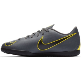 Hallenschuhe Nike Mercurial Vapor X 12 Club Ic Jr AH7354-070 grau grau 1