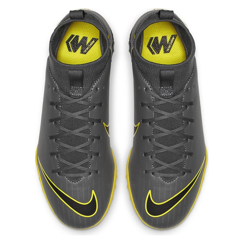 Nike Mercurial SuperflyX 6 Academy Gs Tf Jr AH7344-070 Fußballschuhe mehrfarbig grau 2