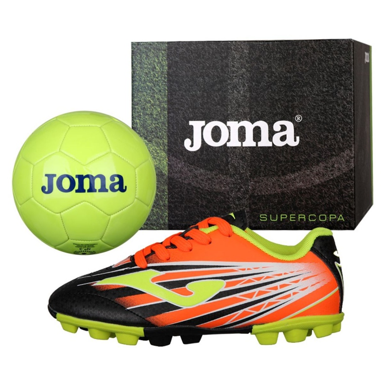 Fußballschuhe Joma Super Copa Jr Fg SCJS.901.24 + Freier Ball mehrfarbig mehrfarbig 1