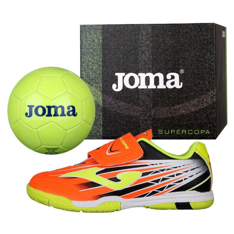 Hallenschuhe Joma Super Copa Jr In SCJS.908.IN + Ball Gratis mehrfarbig mehrfarbig 1