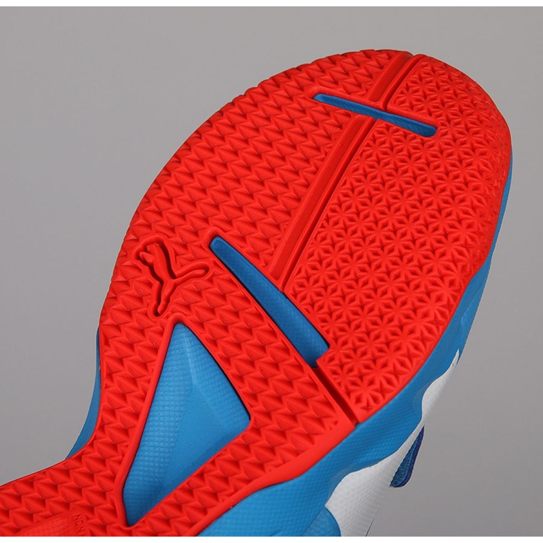 Hallenschuhe Puma Tenaz V Jr Bleu Azur 104891 06 blau blau 2