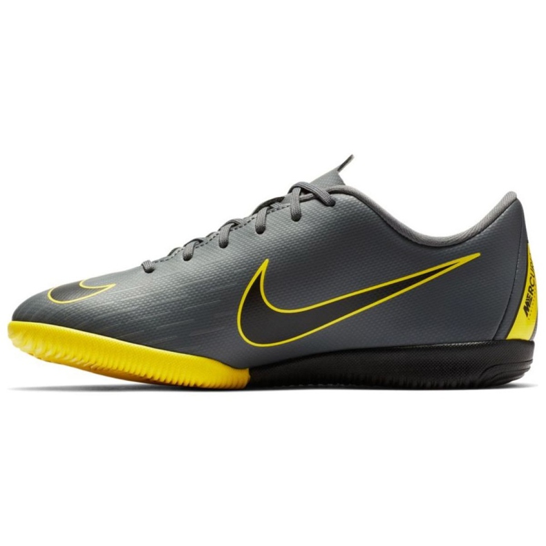 Hallenschuhe Nike Mercurial VaporX 12 Academy Gs Ic Jr AJ3101-070 grau grau 1