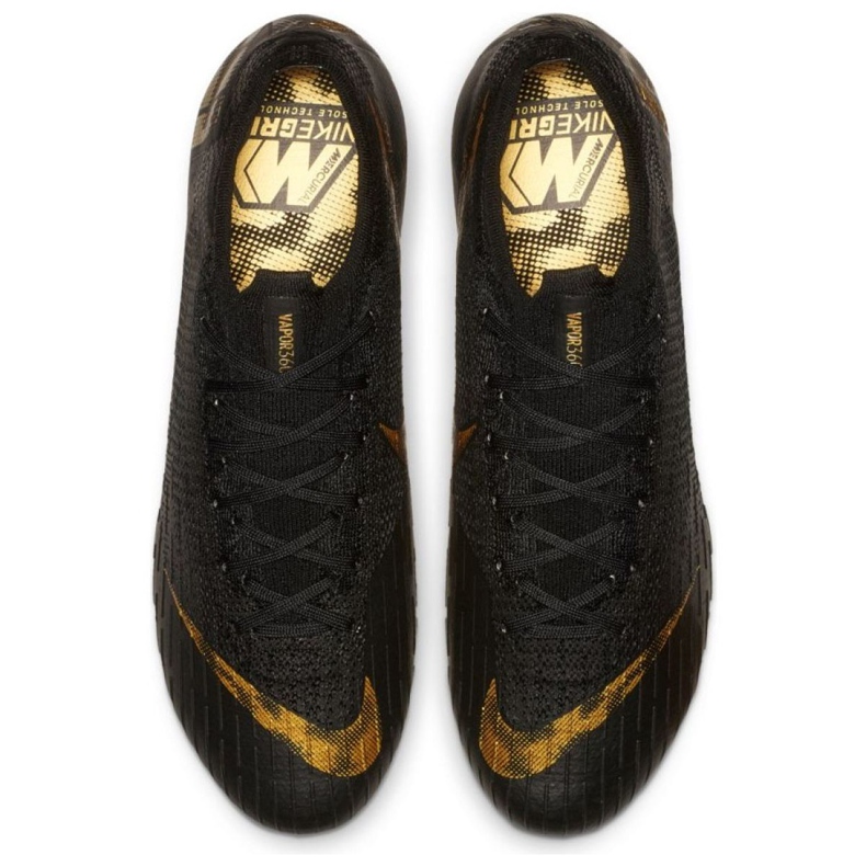 Nike Mercurial Vapor 12 Elite Fg M AH7380-077 Fußballschuhe schwarz schwarz 2