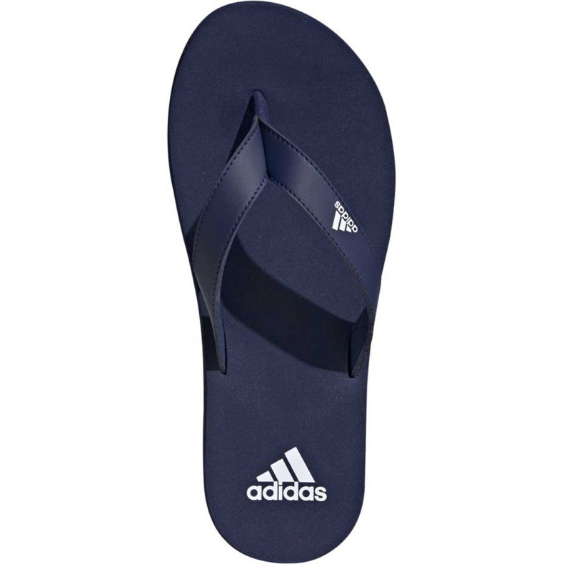 Adidas Eezay Flip Flop F35028 Hausschuhe navy blau 2