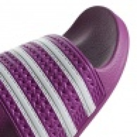 Adidas Originals Adilette Hausschuhe W CG6539 weiß violett 1