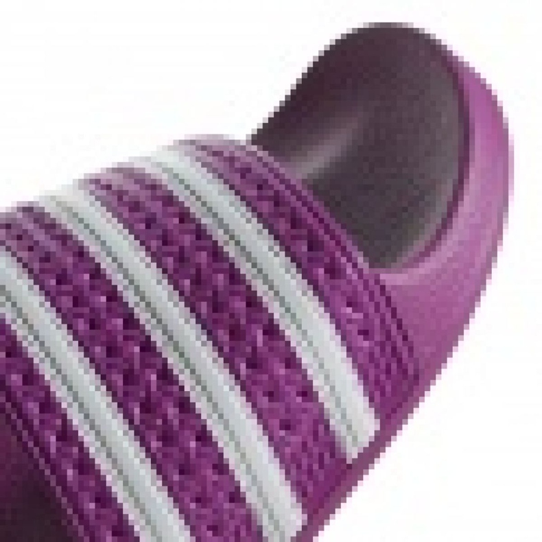 Adidas Originals Adilette Hausschuhe W CG6539 weiß lila 1