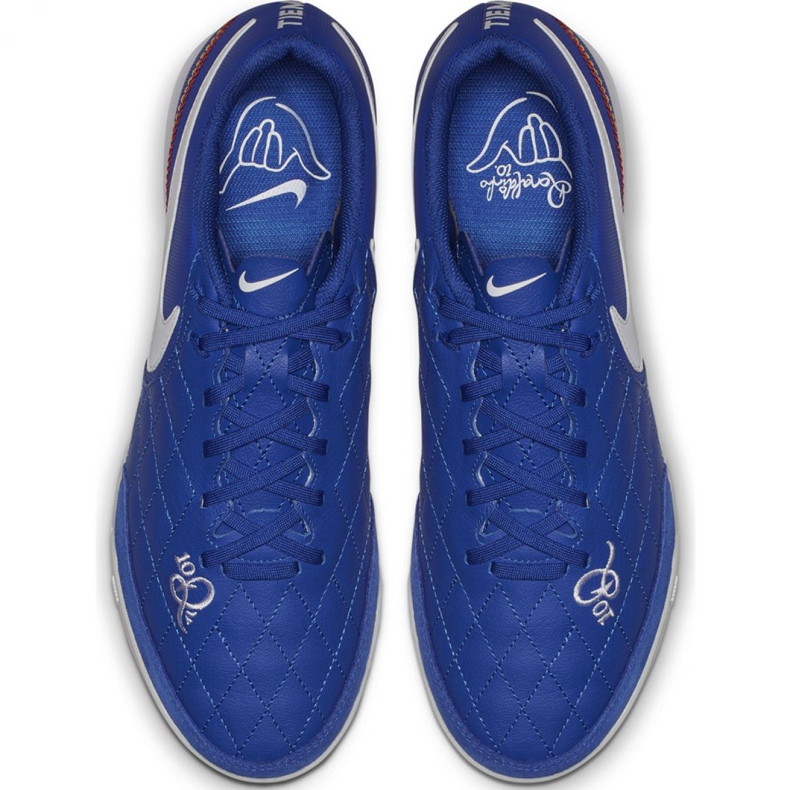 Hallenschuhe Nike Tiempo Legend X 7 Academy 10R Ic M AQ2217-410 blau blau 1