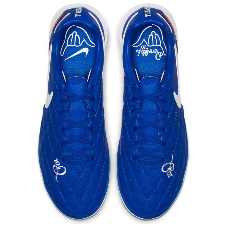 Hallenschuhe Nike Tiempo Lunar LegendX 7 Pro 10R Ic M AQ2211-410 blau blau 1