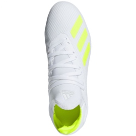 Adidas X 18.3 Fg Jr BB9372 Fußballschuhe mehrfarbig weiß 1