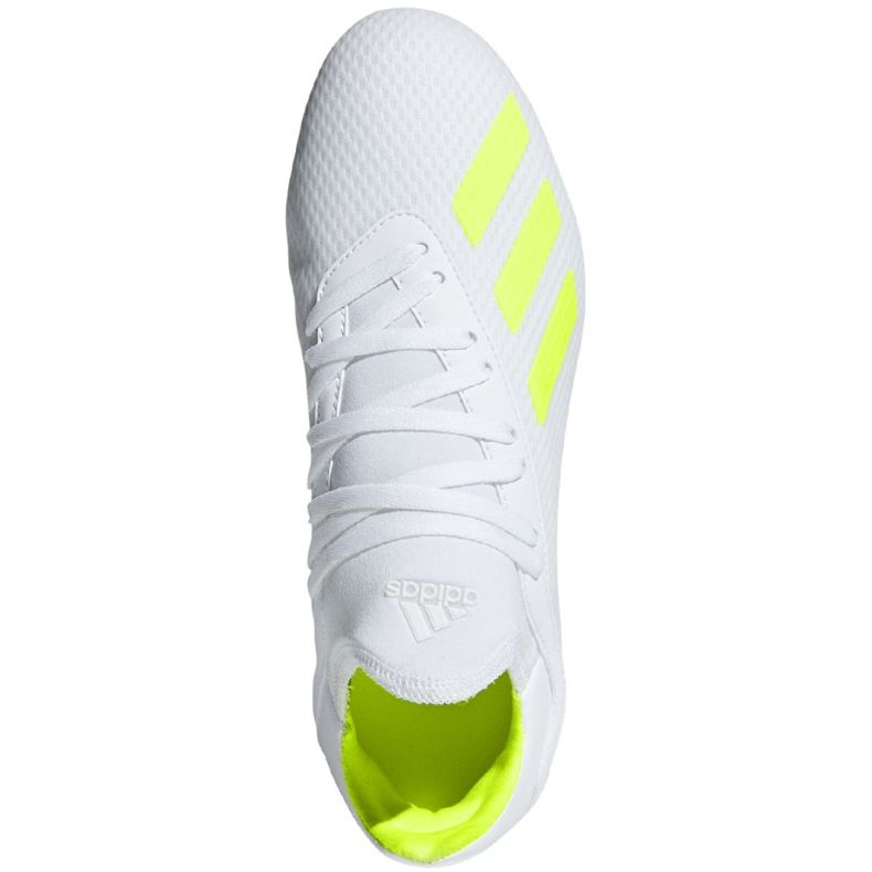 Adidas X 18.3 Fg Jr BB9372 Fußballschuhe mehrfarbig weiß 1