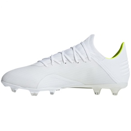 Adidas X 18.2 Fg M BB9364 Fußballschuhe weiß weiß 2