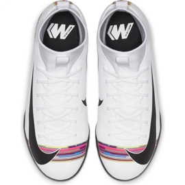 Nike Mercurial Superfly X 6 Academy Tf Jr AJ3112-109 Fußballschuhe mehrfarbig weiß 2