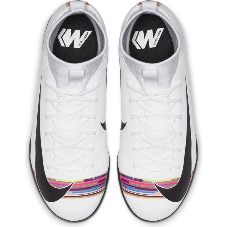 Nike Mercurial Superfly X 6 Academy Tf Jr AJ3112-109 Fußballschuhe mehrfarbig weiß 2