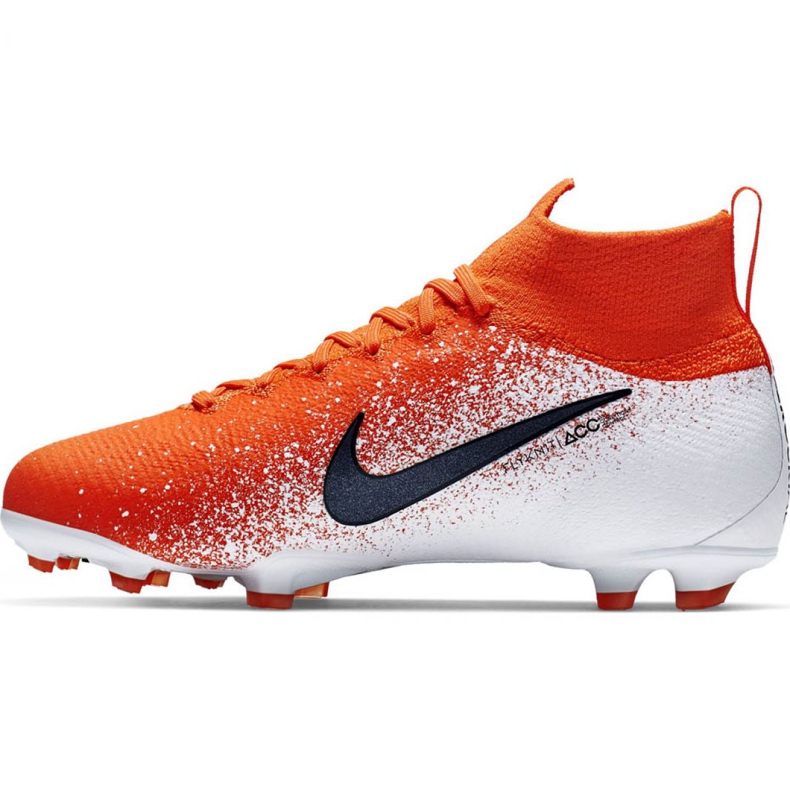 Nike Mercurial Superfly 6 Elite Fg Jr AH7340-801 Fußballschuhe mehrfarbig rot 2