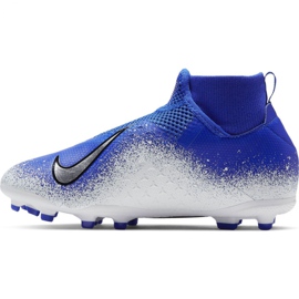 Nike Phantom Vsn Academy Df FG / MG Jr AO3287-410 Fußballschuhe mehrfarbig blau 1