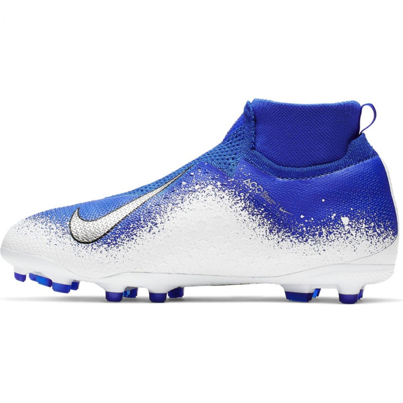 Nike Phantom Vsn Elite Df Mg Jr AO3289-410 Fußballschuhe mehrfarbig blau 1