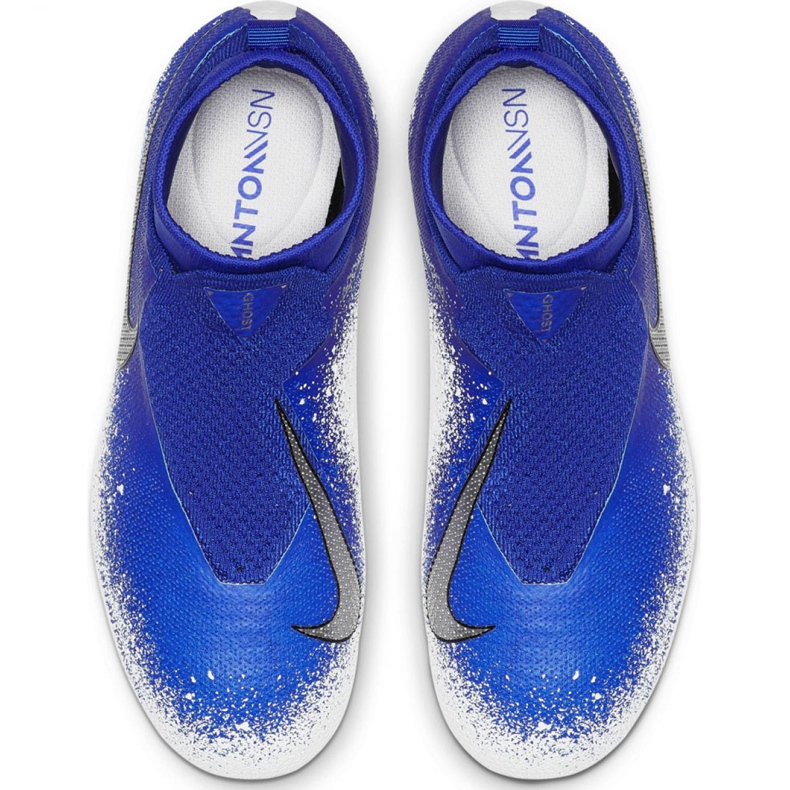 Nike Phantom Vsn Elite Df Mg Jr AO3289-410 Fußballschuhe mehrfarbig blau 2