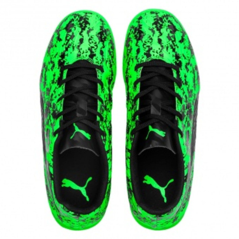 Hallenschuhe Puma One 19.4 It Jr 105504 04 mehrfarbig grün 1