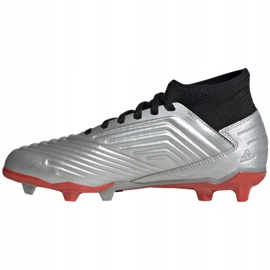 Adidas Predator 19.3 Fg Jr G25795 Fußballschuhe mehrfarbig silber- 1