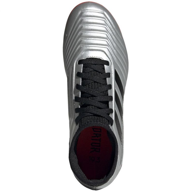 Adidas Predator 19.3 Fg Jr G25795 Fußballschuhe mehrfarbig silber- 2