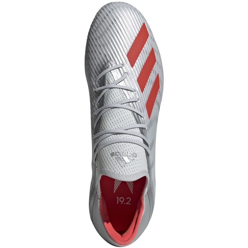 Adidas X 19.2 Fg M F35386 Fußballschuhe grau grau 2