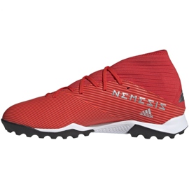 Adidas Nemeziz 19.3 Tf M F34427 Fußballschuhe rot rot 2