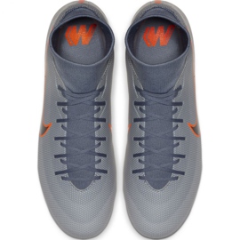 Nike Mercurial Superfly 6 Academy FG / MG M AH7362-408 Fußballschuhe rot grau 1