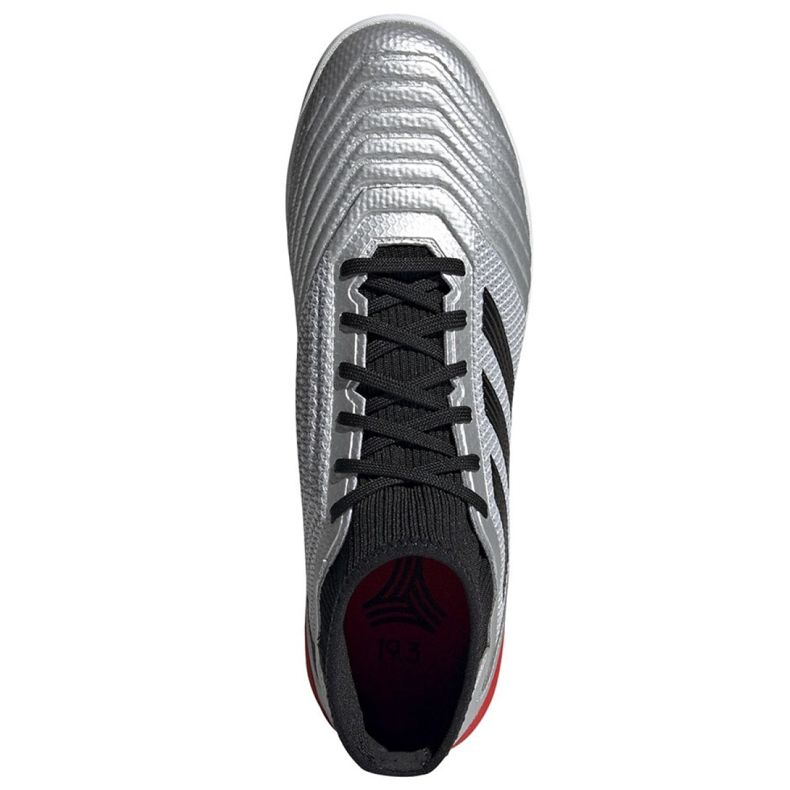 Adidas Predator 19.3 Tf M F35629 Fußballschuhe grau silber- 2