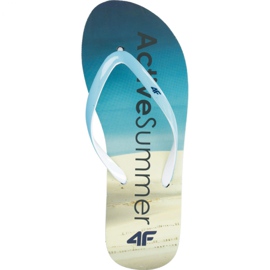 Hausschuhe 4f W H4L19-KLD004 34S hellblau mehrfarbig 1