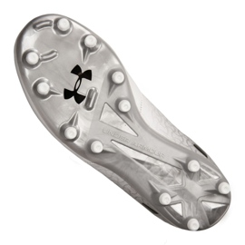 Under Armour Magnetico Select Fg Jr 3000122-100 Fußballschuhe mehrfarbig weiß 2